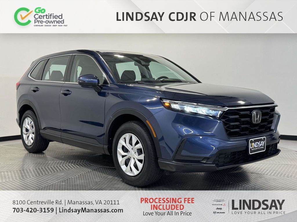 Canyon River Blue Metallic 2024 Honda CR-V SUV / Crossover All-Wheel Drive Continuously Variable Transmission