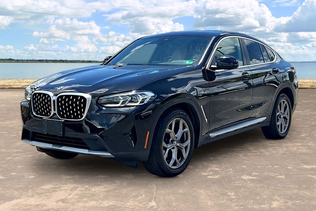 Jet Black 2022 BMW X4 SUV / Crossover All-Wheel Drive 8-Speed Automatic