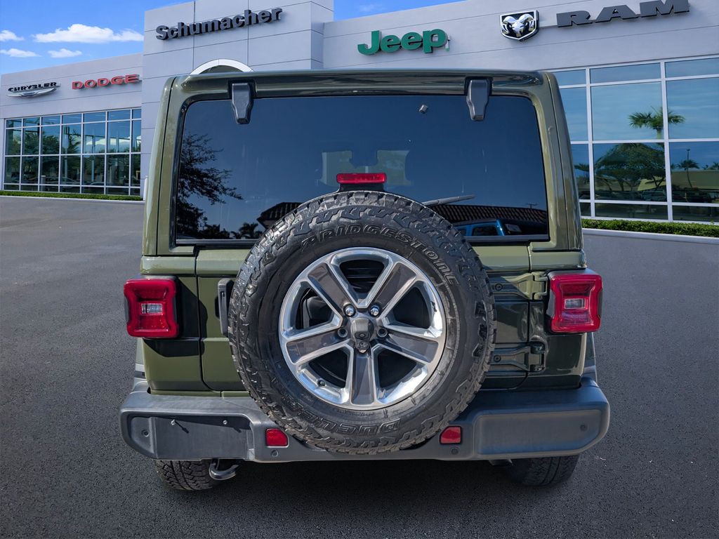 used 2021 Jeep Wrangler car, priced at $19,500