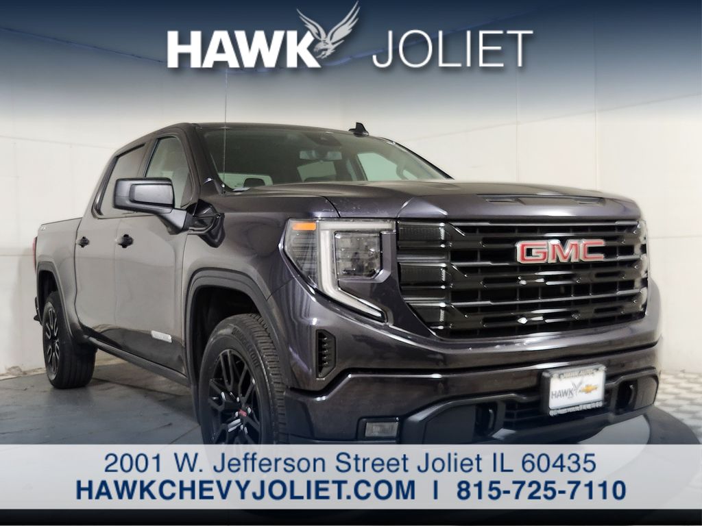 Titanium Rush Metallic 2023 GMC Sierra 1500 Pickup Truck Four-Wheel Drive 8-Speed Automatic