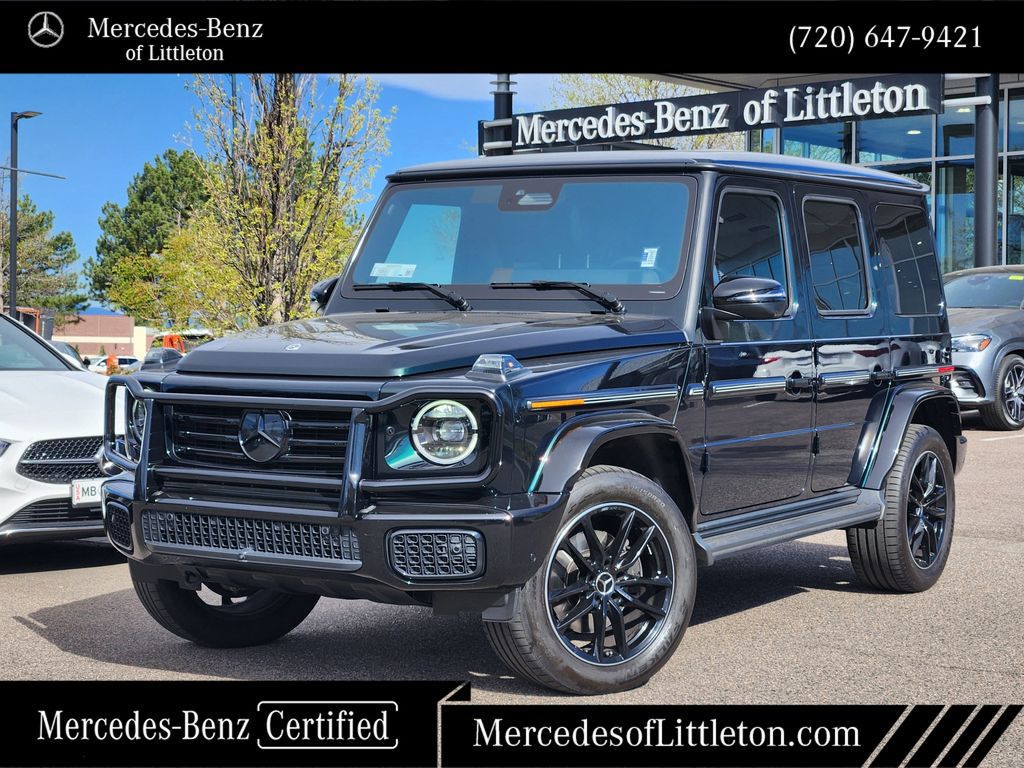 Emerald Green 2025 Mercedes-Benz G-Class G 550 4MATIC SUV / Crossover All-Wheel Drive 9-Speed Automatic