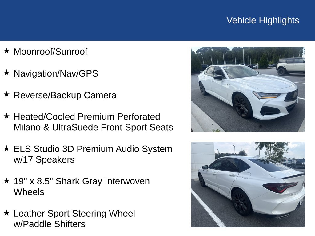 2021 Acura TLX A-SPEC Package