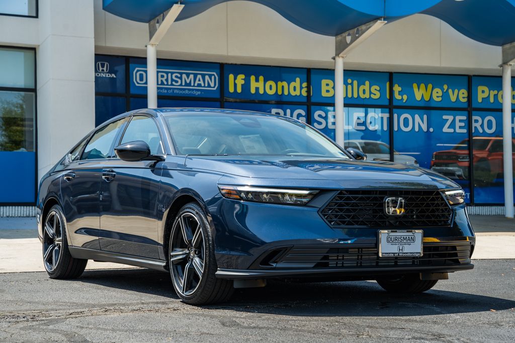 Canyon River Blue Metallic 2026 Honda Accord Sedan Front-Wheel Drive Continuously Variable Transmission