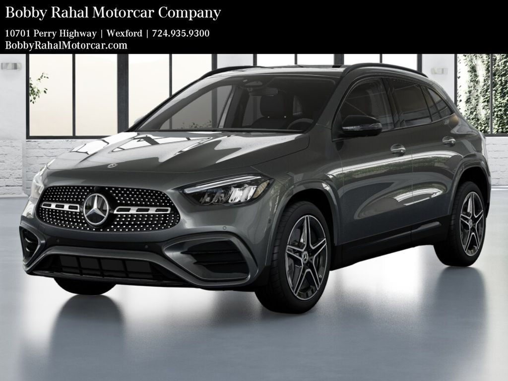 Gray (Mountain Grey M) 2026 Mercedes-Benz GLA SUV / Crossover All-Wheel Drive 8-Speed Dual Clutch