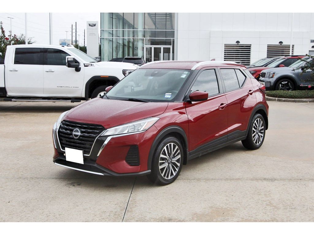 2022 Nissan Kicks SV Red at Central Houston Nissan