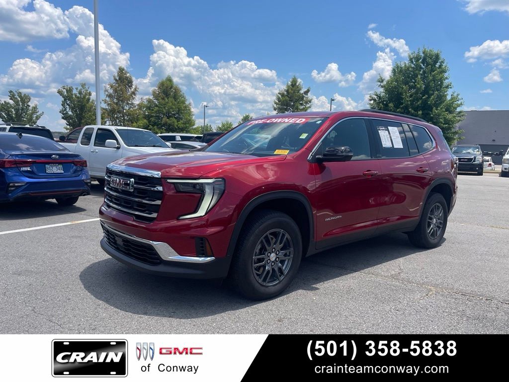 Volcanic Red Tintcoat 2026 GMC Acadia SUV / Crossover Front-Wheel Drive 8-Speed Automatic