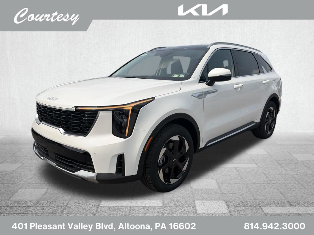Snow White Pearl 2026 Kia Sorento Hybrid SUV / Crossover All-Wheel Drive 6-Speed Automatic