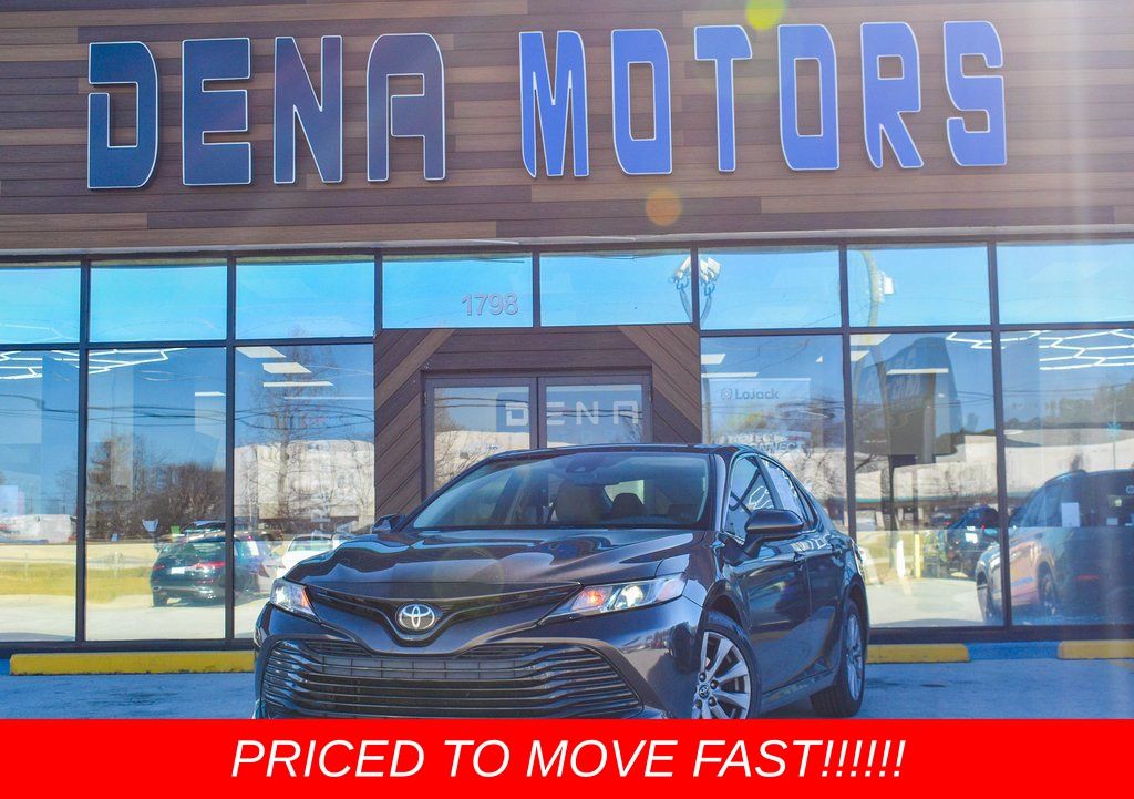 Brownstone 2019 Toyota Camry LE FWD Sedan Front-Wheel Drive 8-Speed Automatic