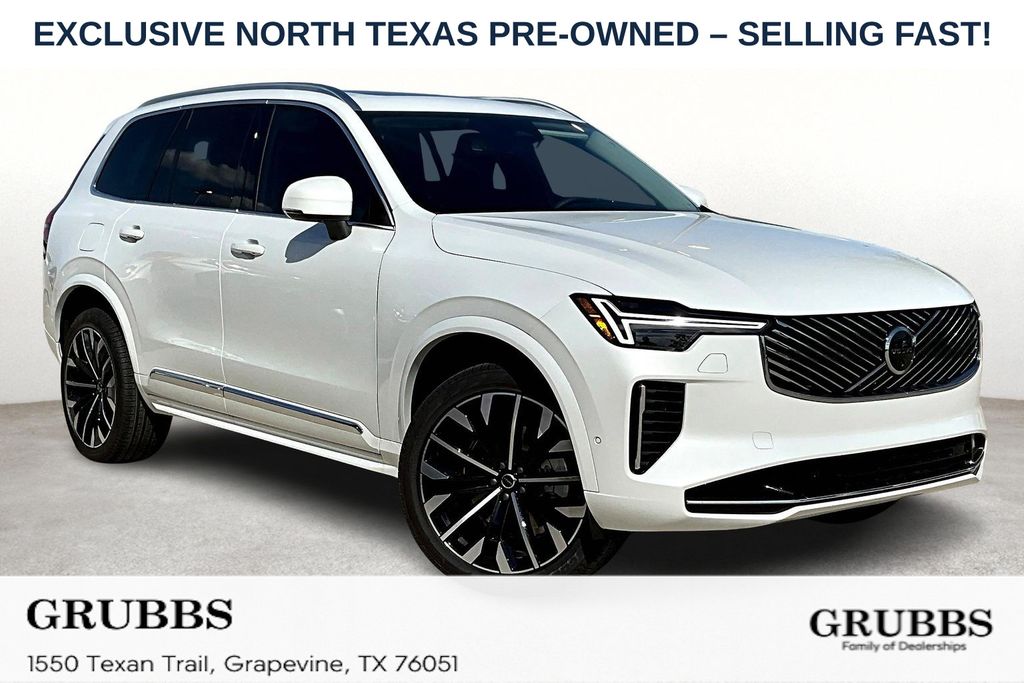 Crystal White Pearl 2026 Volvo XC90 B5 Plus 7-Passenger AWD SUV / Crossover All-Wheel Drive Automatic