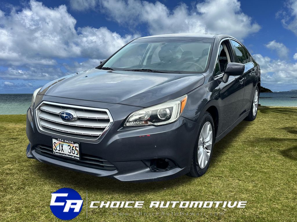 Carbide Gray Metallic 2015 Subaru Legacy 2.5i Premium AWD Sedan All-Wheel Drive Continuously Variable Transmission