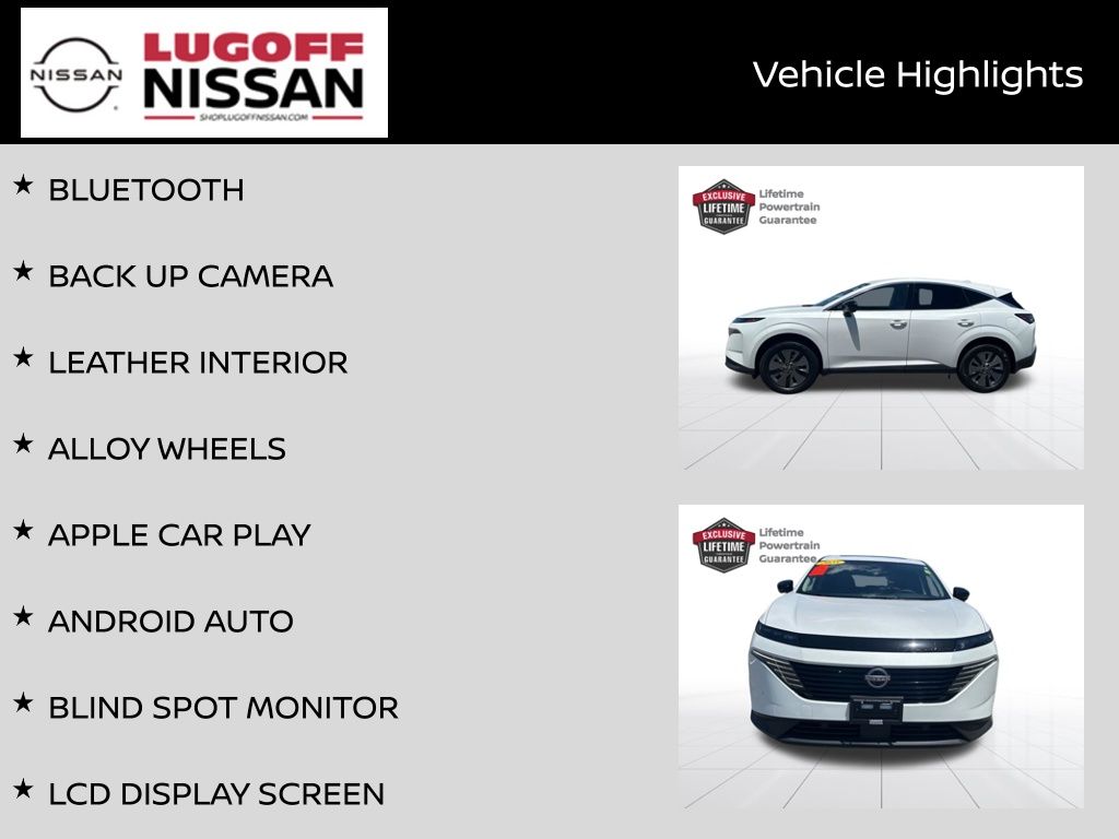 2025 Nissan Murano SL White at Lugoff Nissan