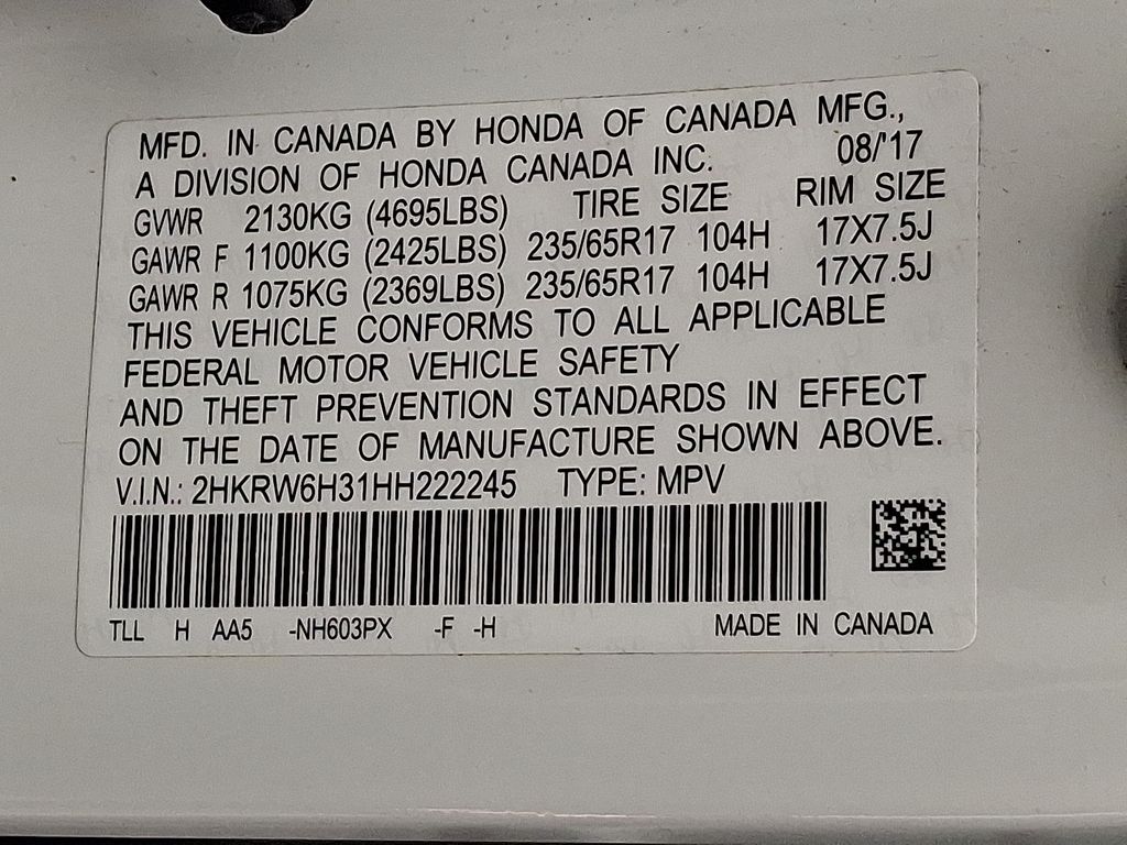 Thumbnail: 2017 Honda CR-V - 26