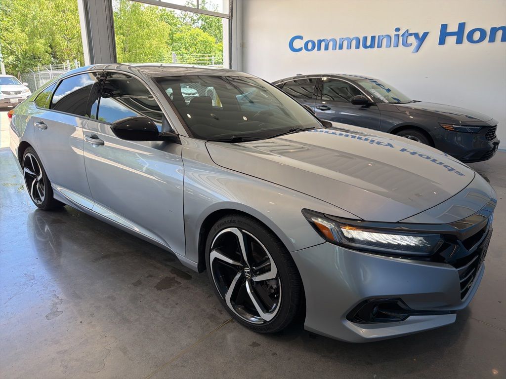 2022 Honda Accord Sport Silver at South Houston Nissan
