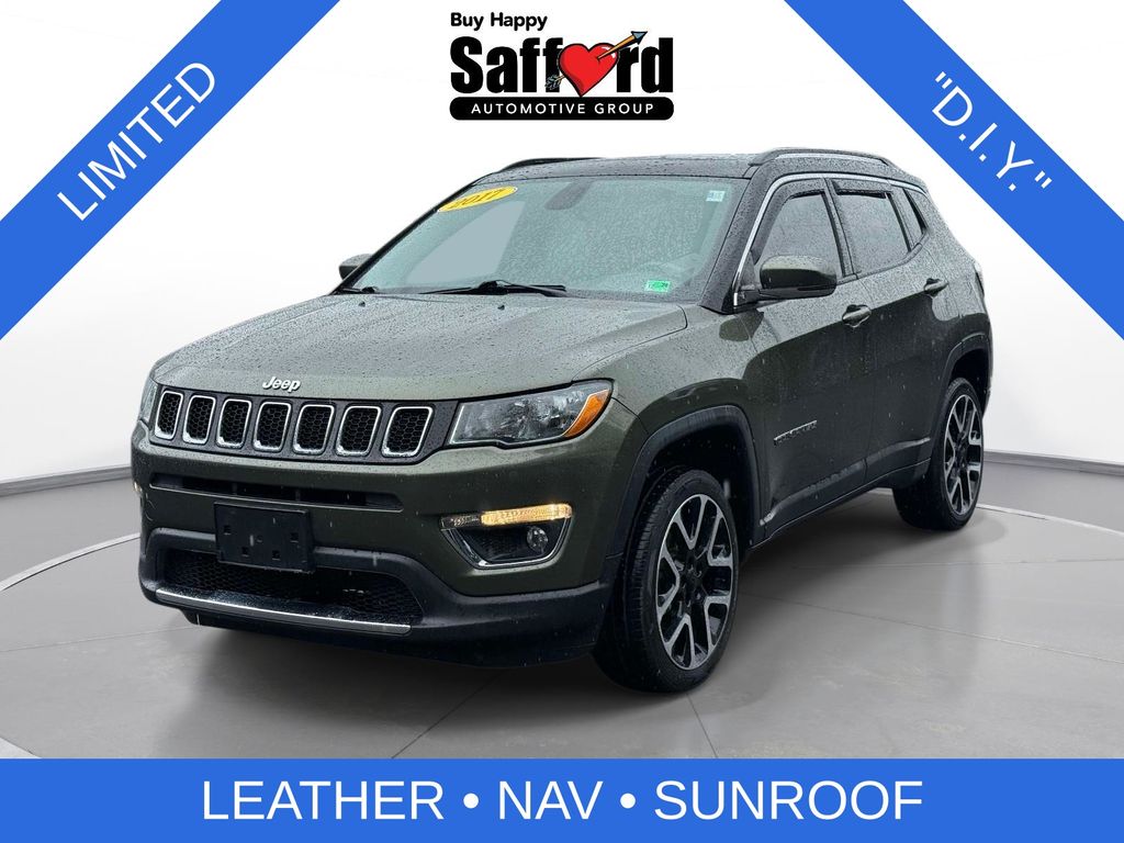 Olive Green 2017 Jeep Compass SUV / Crossover Four-Wheel Drive 9-Speed Automatic