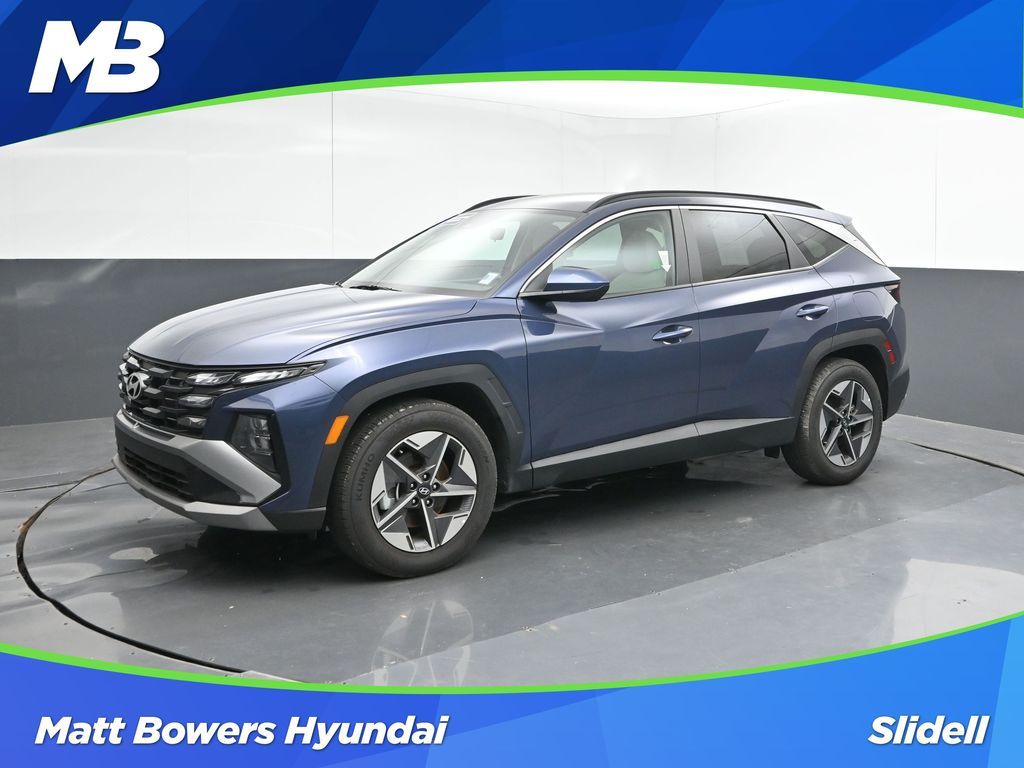 Atlantis Blue 2026 Hyundai Tucson SUV / Crossover Front-Wheel Drive 8-Speed Automatic