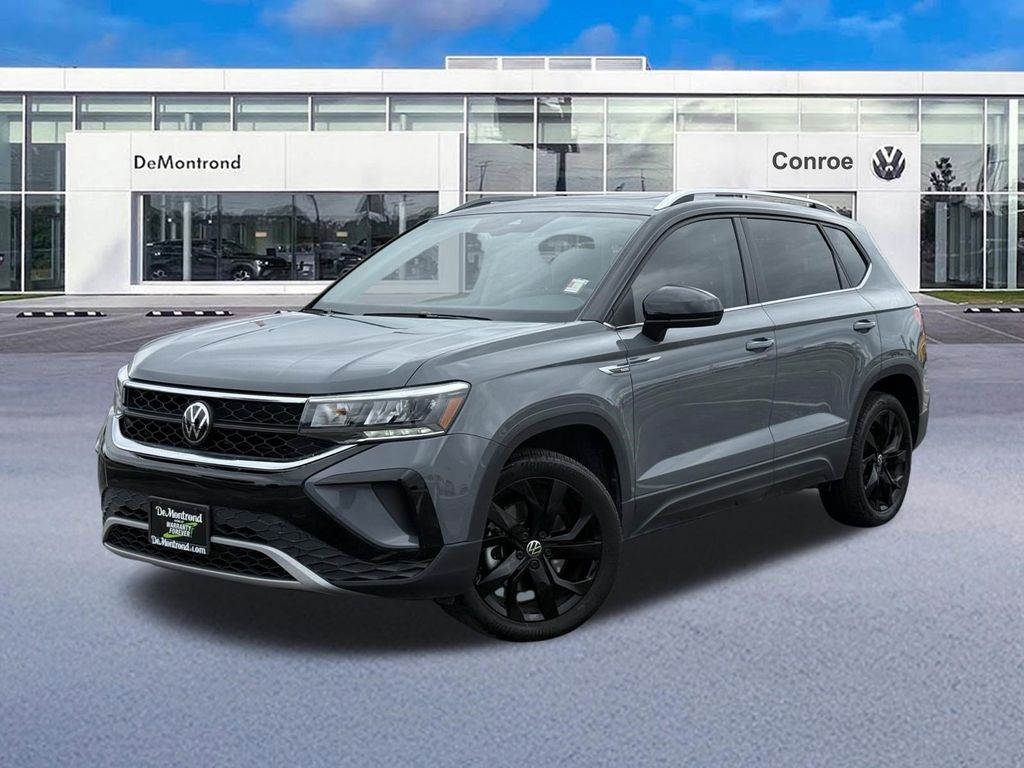 2024 Volkswagen Taos 1.5T SE Gray at DeMontrond Automotive Group