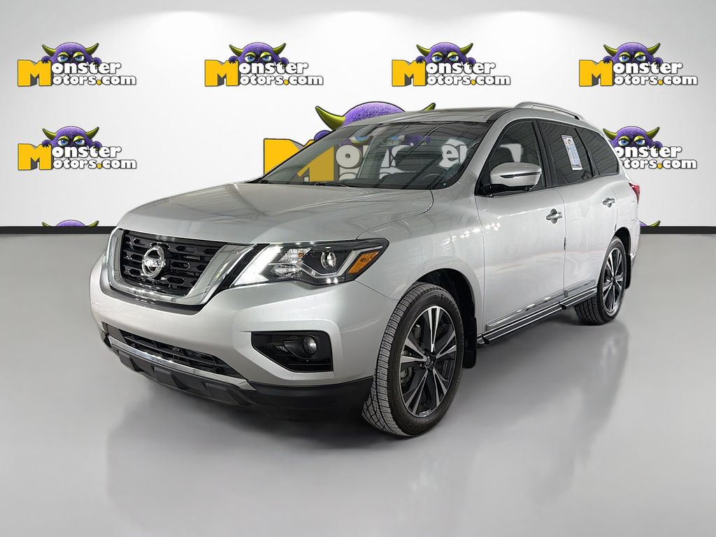 Brilliant Silver Metallic 2020 Nissan Pathfinder Platinum 4WD SUV / Crossover Four-Wheel Drive Continuously Variable Transmission