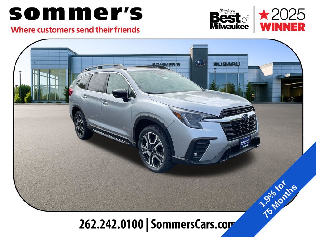 Ice Silver Metallic 2026 Subaru Ascent SUV / Crossover All-Wheel Drive Continuously Variable Transmission