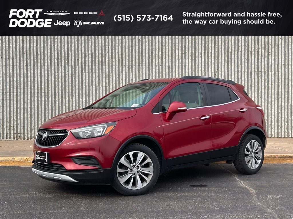 Winterberry Red Metallic 2017 Buick Encore Preferred FWD SUV / Crossover Front-Wheel Drive 6-Speed Automatic Overdrive