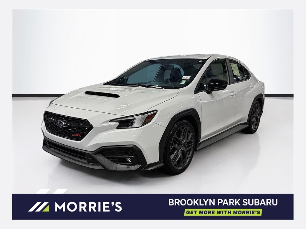 Ceramic White 2025 Subaru WRX Sedan All-Wheel Drive 6-Speed Manual