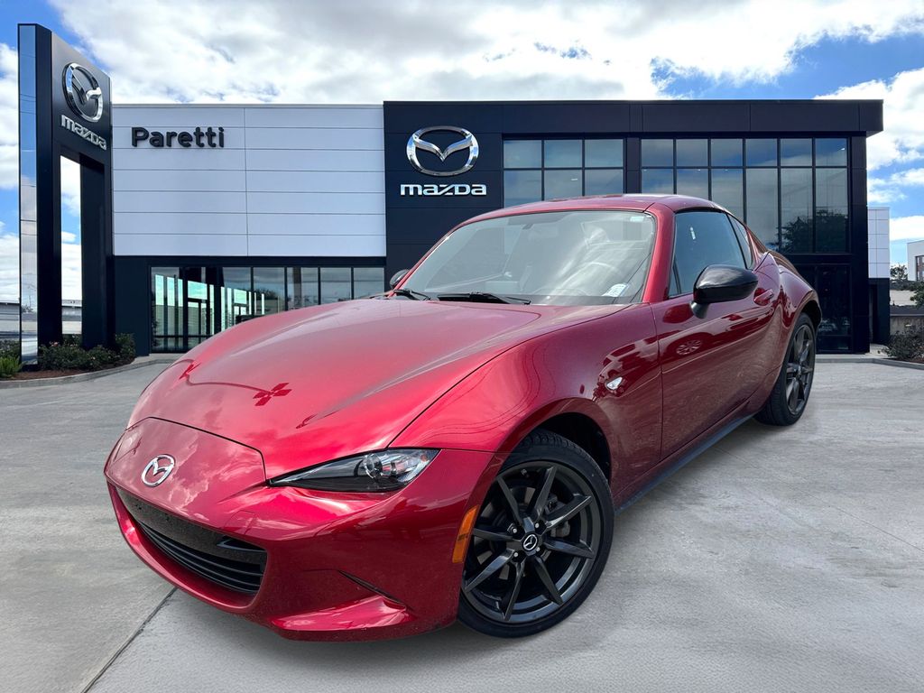 Soul Red Crystal 2018 Mazda MX-5 Miata Convertible Rear-Wheel Drive 6-Speed Manual