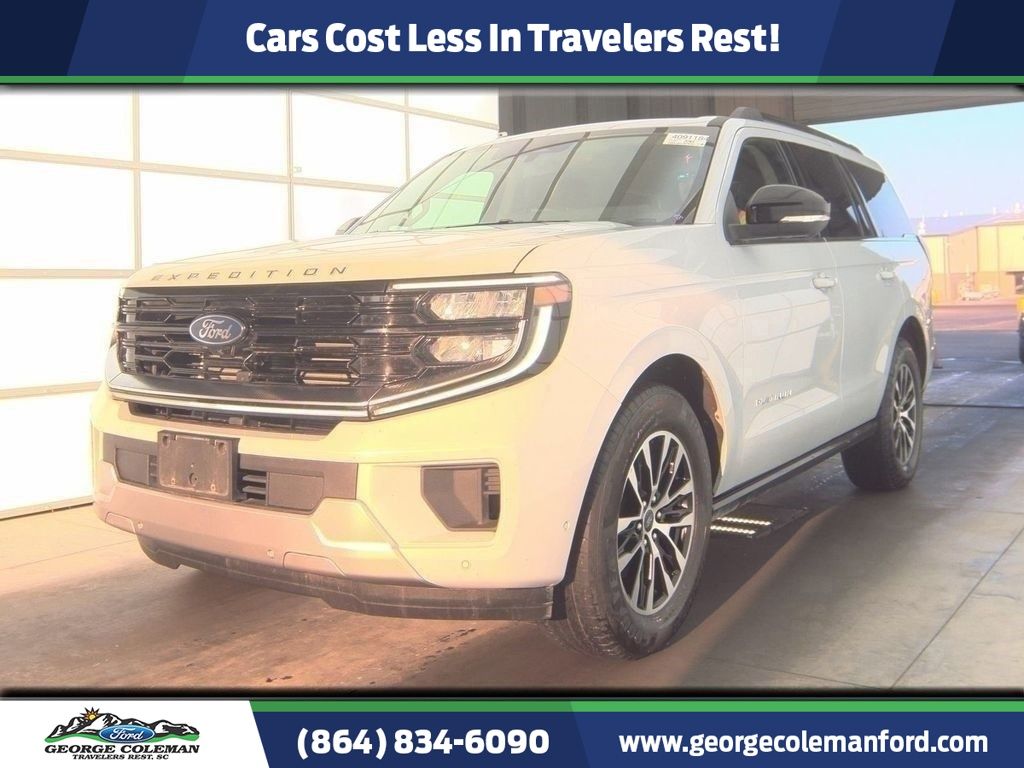 Silver Metallic 2025 Ford Expedition SUV / Crossover Four-Wheel Drive Automatic