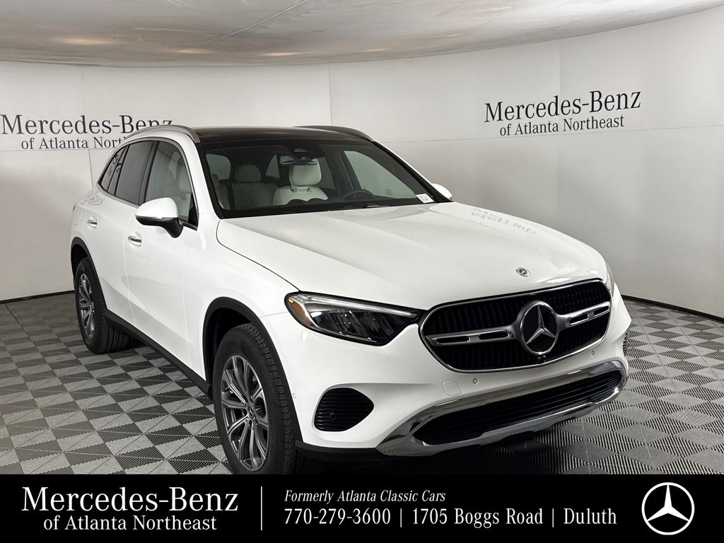 Polar White 2026 Mercedes-Benz GLC 300 4MATIC SUV / Crossover All-Wheel Drive 9-Speed Automatic