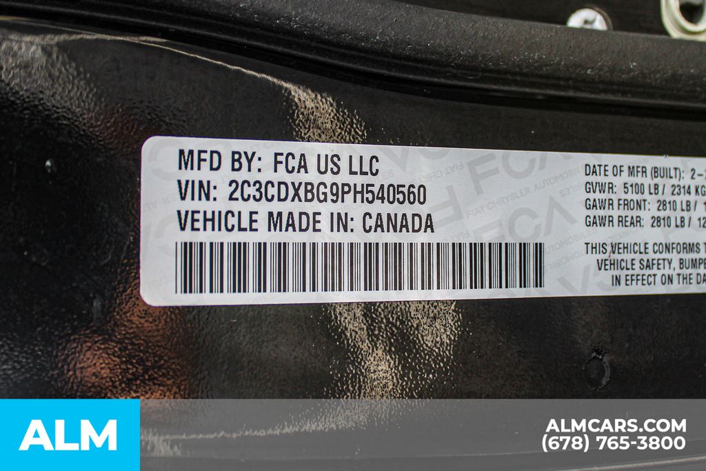 Used 2023 Black Dodge SXT image 40