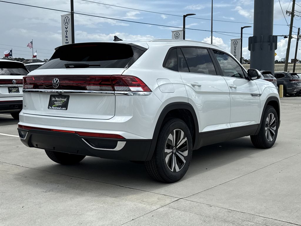 2026 Volkswagen Atlas Cross Sport 2.0T SE White at DeMontrond Auto Country