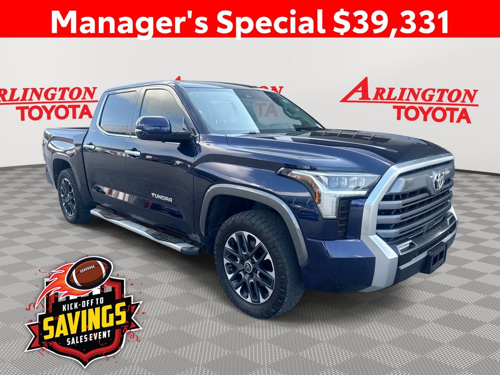 Blueprint 2023 Toyota Tundra Pickup Truck Four-Wheel Drive Automatic