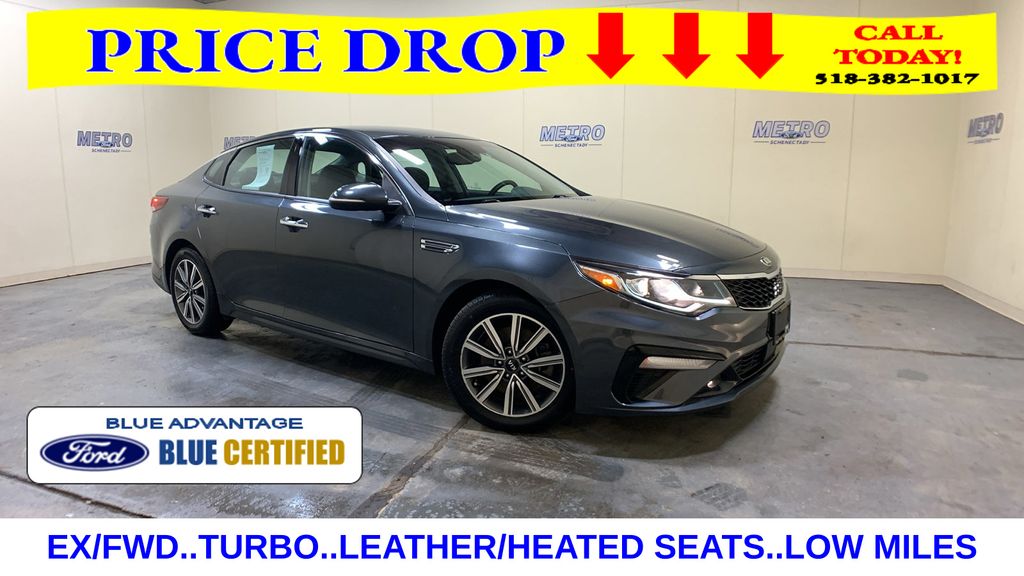 Gravity Gray 2020 Kia Optima EX FWD Sedan Front-Wheel Drive 7-Speed Automatic