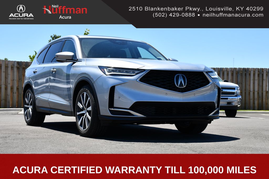 Solar Silver Metallic 2026 Acura MDX SUV / Crossover Front-Wheel Drive Automatic
