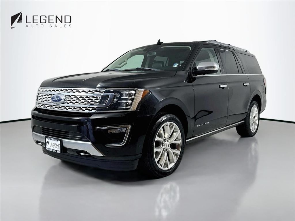 Shadow Black 2018 Ford Expedition MAX Platinum 4WD SUV / Crossover Four-Wheel Drive Automatic