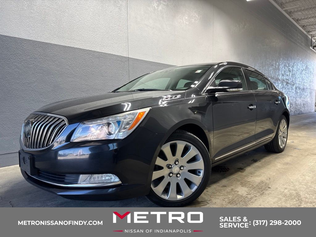 Carbon Black Metallic 2014 Buick LaCrosse Sedan All-Wheel Drive 6-Speed Automatic Overdrive