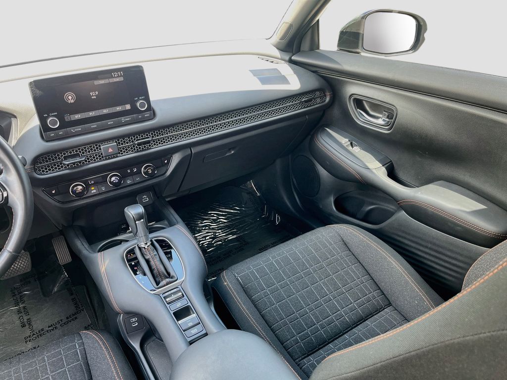 2024 Honda HR-V Sport White at Martin Chrysler Dodge Jeep Ram