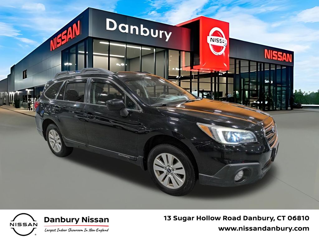 Crystal Black Silica 2015 Subaru Outback Wagon All-Wheel Drive Continuously Variable Transmission