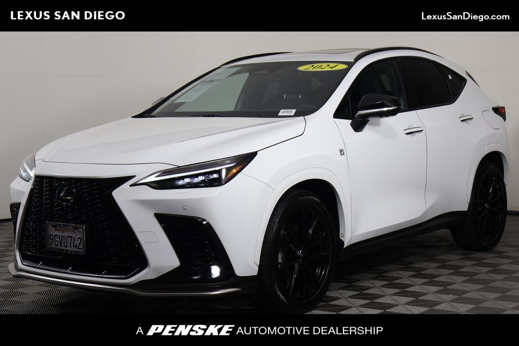 Ultra White 2024 Lexus NX Hybrid 450h+ F SPORT Handling AWD SUV / Crossover All-Wheel Drive Continuously Variable Transmission