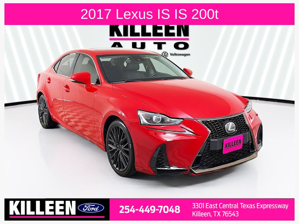 2017 Lexus IS 200t RWD