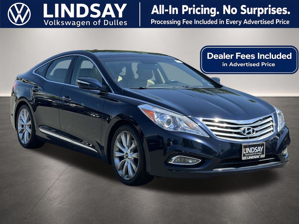 Midnight Blue Pearl 2013 Hyundai Azera FWD Sedan Front-Wheel Drive 6-Speed Automatic