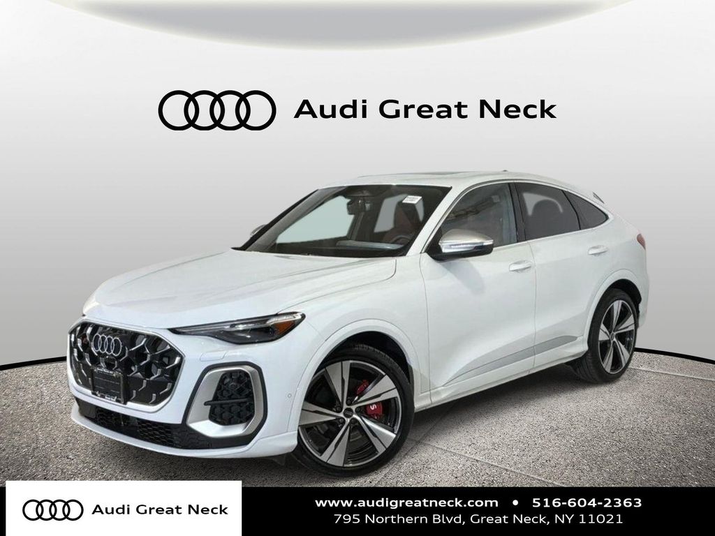 Glacier White Metallic 2026 Audi SQ5 Sportback quattro Premium Plus TFSI Sedan All-Wheel Drive 7-Speed Automatic