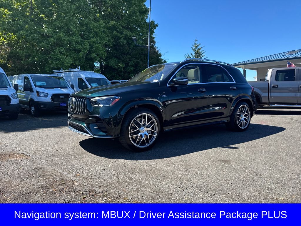 Emerald Green Metallic 2024 Mercedes-Benz GLE SUV / Crossover All-Wheel Drive 9-Speed Automatic