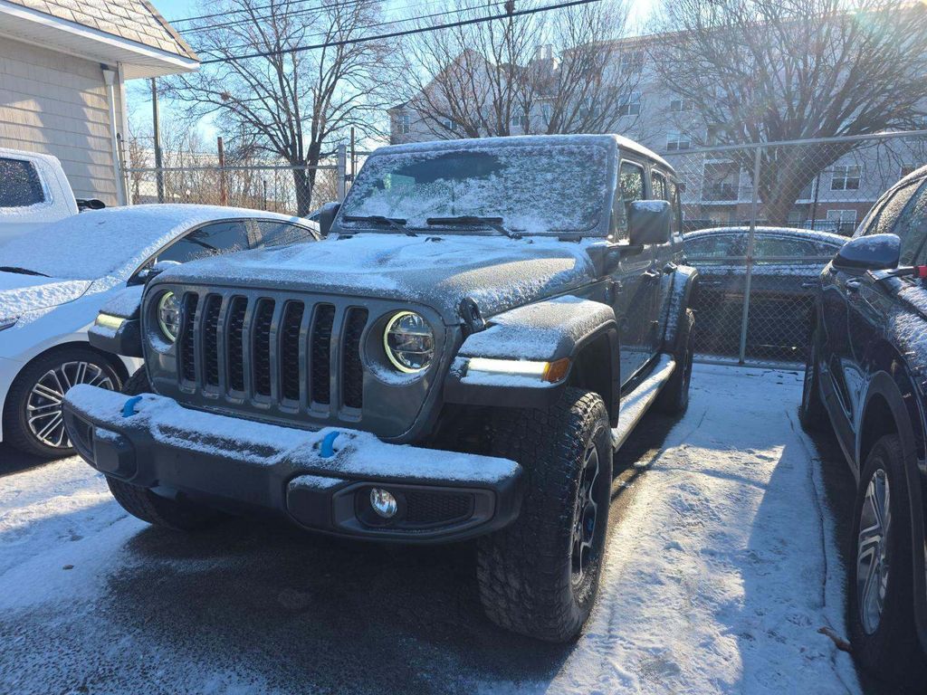 Sting-Gray Clearcoat 2021 Jeep Wrangler 4xe Rubicon 4WD SUV / Crossover Four-Wheel Drive 8-Speed Automatic