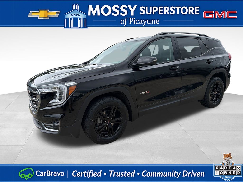 Black (Ebony Twilight Metallic) 2024 GMC Terrain SUV / Crossover All-Wheel Drive 9-Speed Automatic