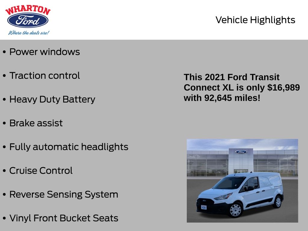 2021 Ford Transit Connect XL - 10