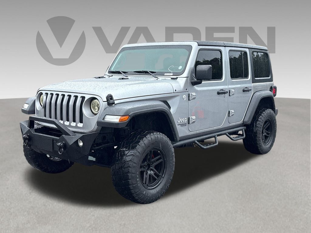 Billet Silver Metallic Clearcoat 2020 Jeep Wrangler SUV / Crossover Four-Wheel Drive 8-Speed Automatic