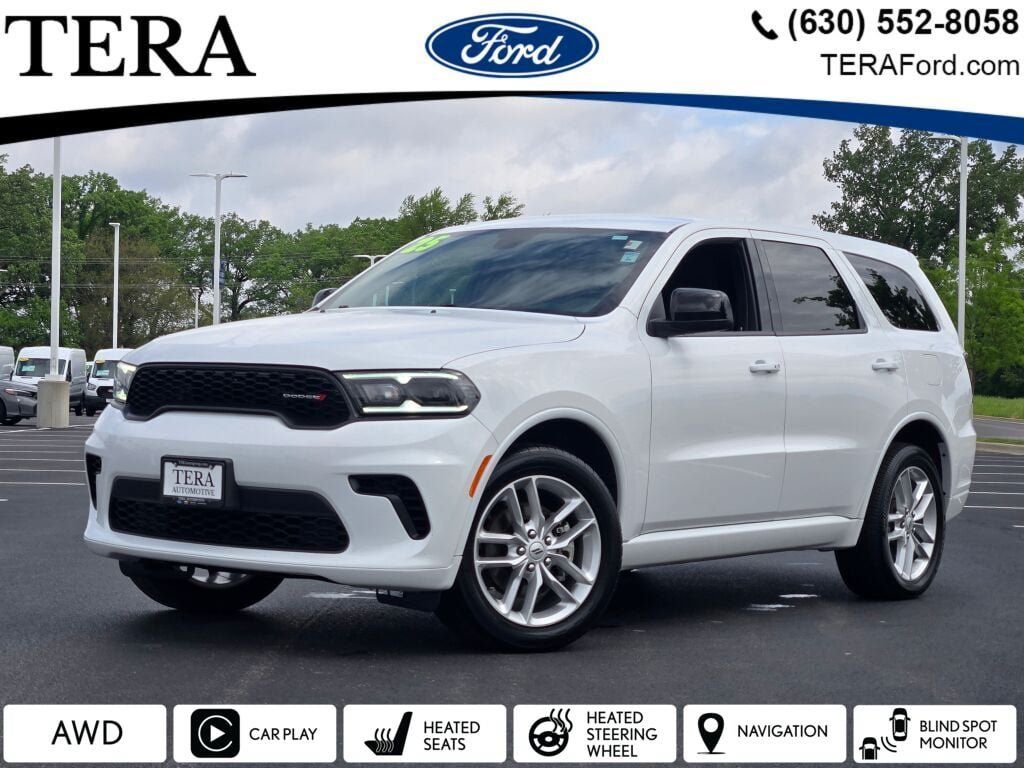 White Knuckle Clearcoat 2025 Dodge Durango SUV / Crossover All-Wheel Drive 8-Speed Automatic