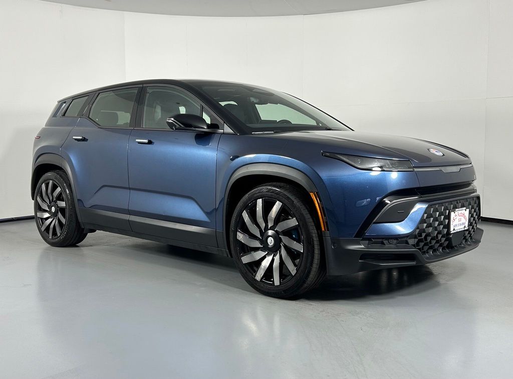 Blue 2023 Fisker Ocean SUV / Crossover All-Wheel Drive 1-Speed Automatic