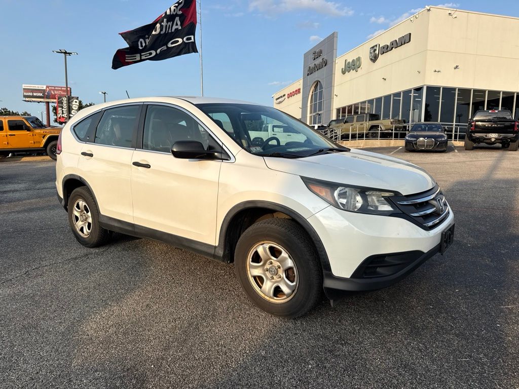White Diamond Pearl 2014 Honda CR-V SUV / Crossover All-Wheel Drive 5-Speed Automatic