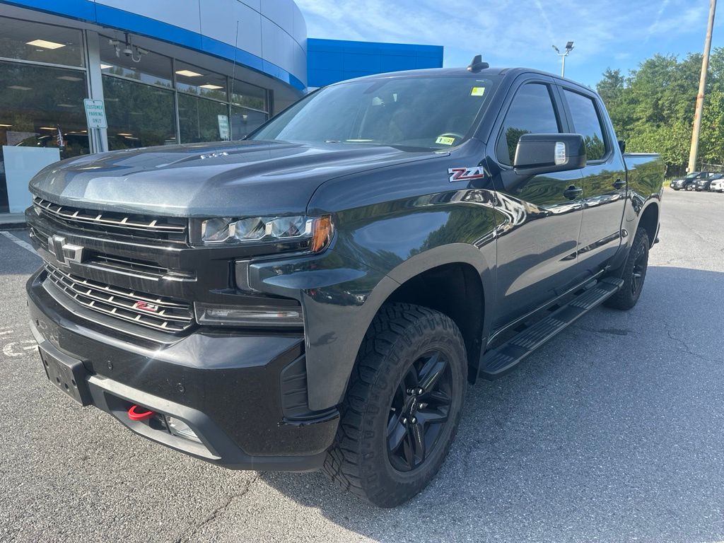 Shadow Gray Metallic 2020 Chevrolet Silverado 1500 Pickup Truck Four-Wheel Drive Automatic