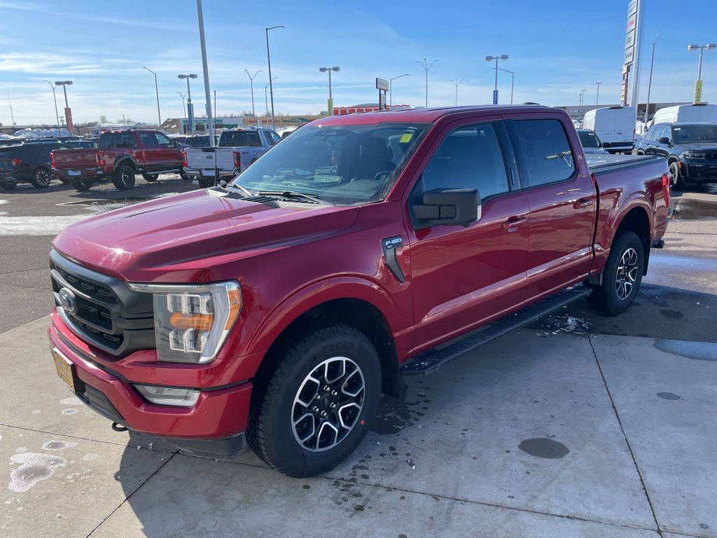 Certified Used 2022 Red Ford XLT image 3